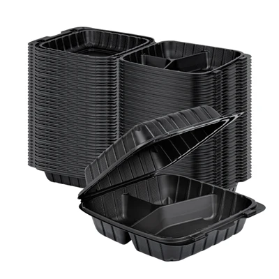 3 konpatiman MFPP plastik Clamshell Container